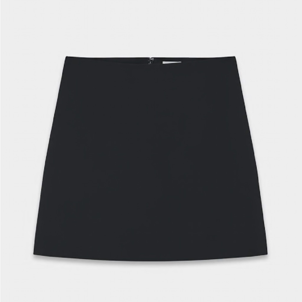 Wilfred Black Mini Skirt with Pocket